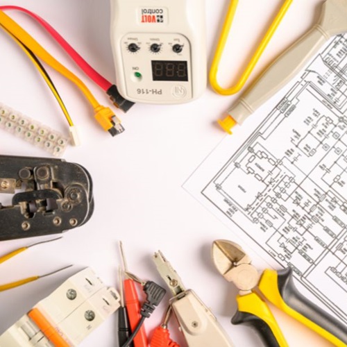 les outils de électricien